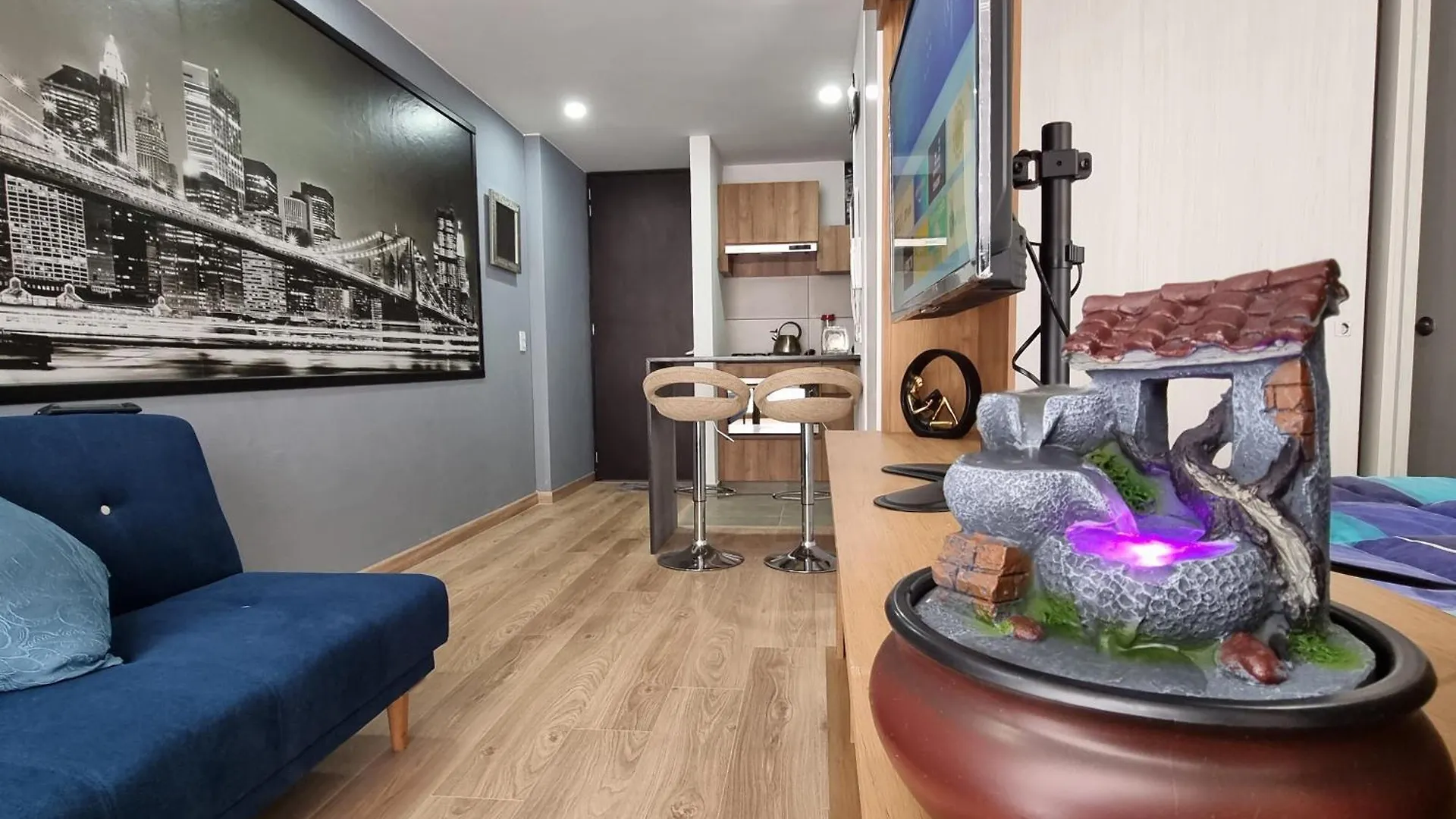 Apartmán Apto Tipo Loft Candelaria Bogotá